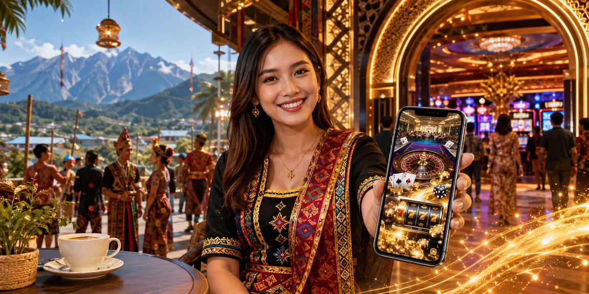 cas3 Virtual Sports mobile app on a smartphone in Sabah, Malaysia